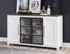 Beckett - Credenza - Natural White With Dark Oak