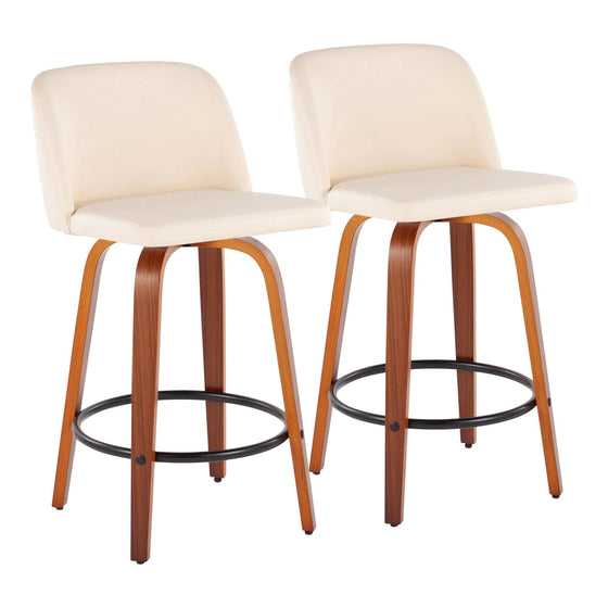 Toriano - Fixed-Height Counter Stool Set