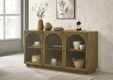  Castlewood - Dining Sideboard Buffet Server - Brown Oak