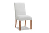 Today's Traditions - Upholstered Side Chair - Natural Hickory