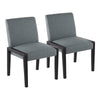 Carmen - Chair (Set of 2) - Black Legs