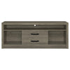 Burke - 2-Drawer Engineered Wood TV Stand - Gray Driftwood