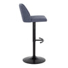 Toriano - Adjustable Barstool (Set of 2) - Black Base