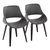 Fabrico - Chair (Set of 2) - Black Legs