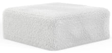  Snowball - Cocktail Ottoman - White