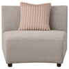 Fayette - Upholstered Armless Chair - Greige