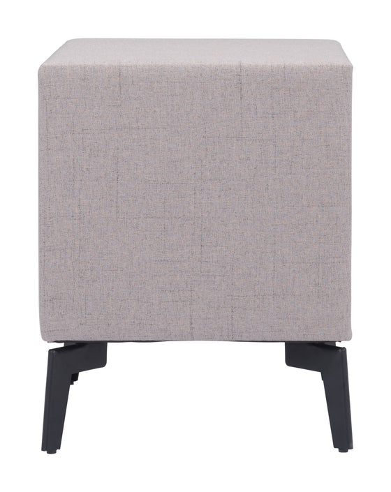 Halle - Side Table - Gray