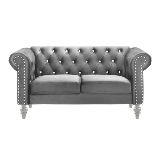 Emma - Crystal Loveseat