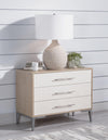 Biscayne - Three Drawer Nightstand - Malabar With Alabaster Fronts