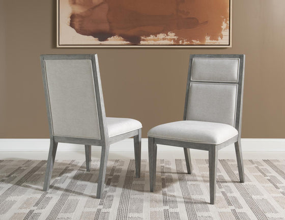 Artesia - Upholstered Side Chair - Smokey Taupe