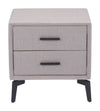 Halle - Side Table - Gray