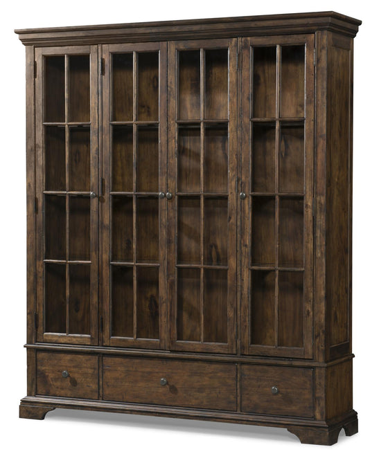 Trisha Yearwood Home - Complete Monticello Display China Cabinet - Coffee