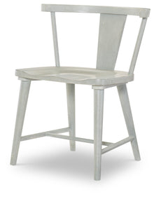  XXX's And OOO's - Splat Back Side Chair - Bellflower