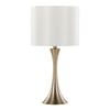 Lenuxe - 24" Metal Table Lamp (Set of 2) - Gold Base