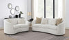 Rainn - Boucle Upholstered Sloped Arm Sofa Set