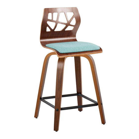 Folia - 24" Fixed-Height Counter Stool (Set of 2)