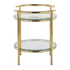 Rhonda - Side Table - Gold