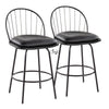 Riley Claire - 26" Fixed-Height Counter Stool (Set of 2)