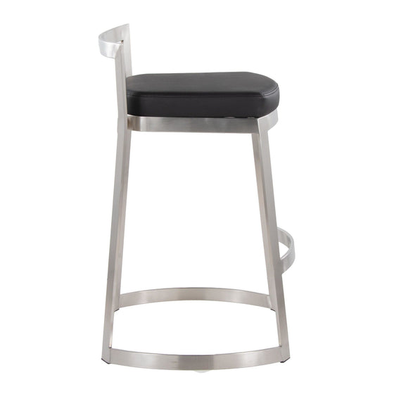 Fuji Dlx - Counter Stool (Set of 2) - Black