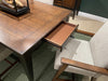 Fenmore - Leg Dining Table - Mocha And Distressed Cherry