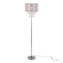  Droplets - 60" Metal Floor Lamp - Gray