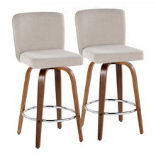  Henry - 26" Fixed-Height Counter Stool With Swivel (Set of 2)