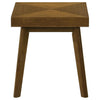 Westerly - Square Wood Side End Table - Walnut Brown