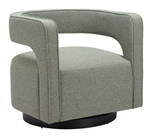  Turku - Swivel Chair - Sage Green