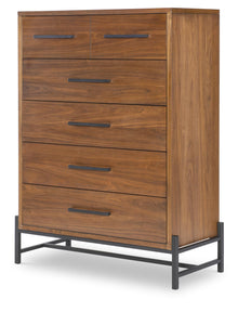  Midland - Drawer Chest - Warm Amber