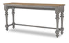 Kingston - Sofa Table - Sandalwood Brown / Tweed Gray