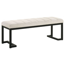  Mesa - Boucle Upholstered Tufted Accent Bench