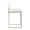 Fuji - High Back Upholstered Counter Stool Set