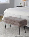 Marla - Upholstered Vanity Stool