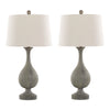 Cipolla Poly - 29" Polyresin Table Lamp (Set of 2) - Natural