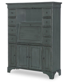  Vintage Market - Secretary Cabinet - Mallard Green