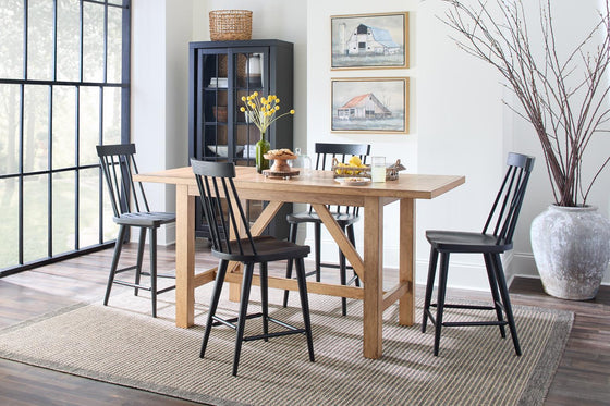 Today's Traditions - Counter Height Table - Natural Hickory