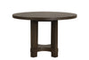 Cityscape - Round Dining Table - Dark Brown