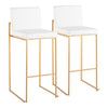 Fuji - High Back Barstool Set