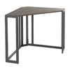 Roman - Corner Desk - Dark Brown