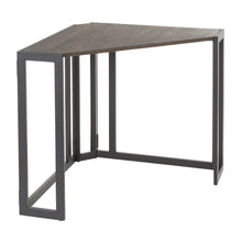  Roman - Corner Desk - Dark Brown