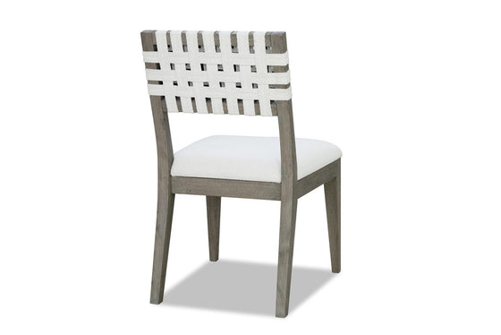 Staycation - Woven Side Chair - Driftwood