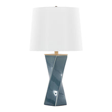  Curvo - Square 27" Ceramic Table Lamp