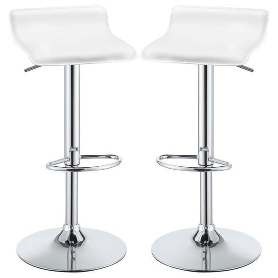 Bidwell - Upholstered Adjustable Bar Stool (Set of 2)