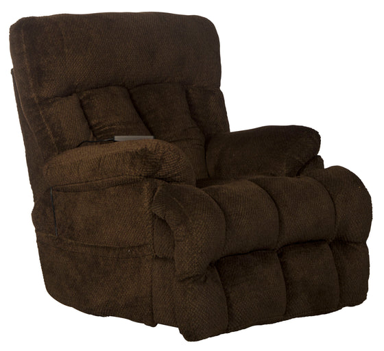 Sterling - Power Headrest/Lumbar Power Lay Flat Recliner With Heat & Massage