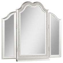  Evangeline - Tri-Fold Vanity Mirror - Silver Oak