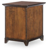 Fenmore - Chairside Table - Mocha And Distressed Cherry