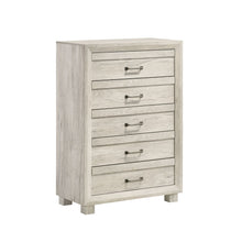  Fort Worth - 5 Drawer Chest - White