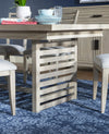 Edgewater - Complete Trestle Table Wood - Soft Sand