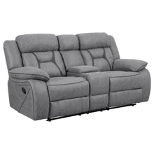  Higgins - Pillow Top Arm Motion Loveseat with Console