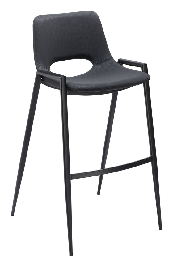 Desi - Bar Chair (Set of 2) - Black